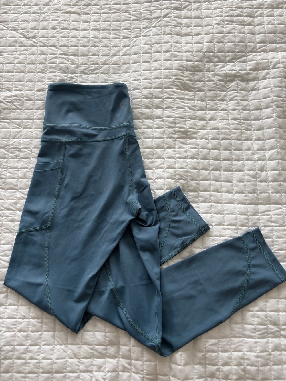 ZYIA Light n Tight Blue Athletic Leggings
